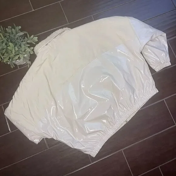 Nike Icon Clash Synthetic Fill Jacket Oatmeal sz medium - Picture 11 of 14